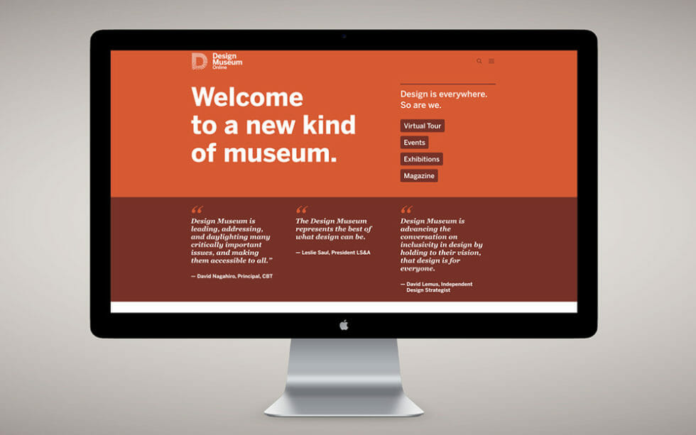 Welcome To The New Design Museum Website - Design Museum Everywhere