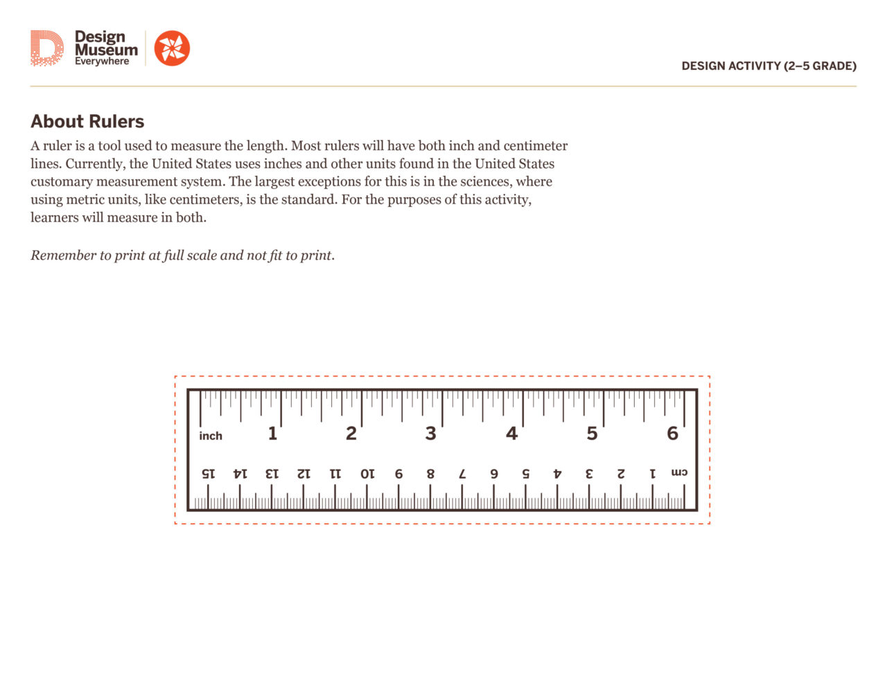 Building Blocks: Measurement Madness - Design Museum Everywhere