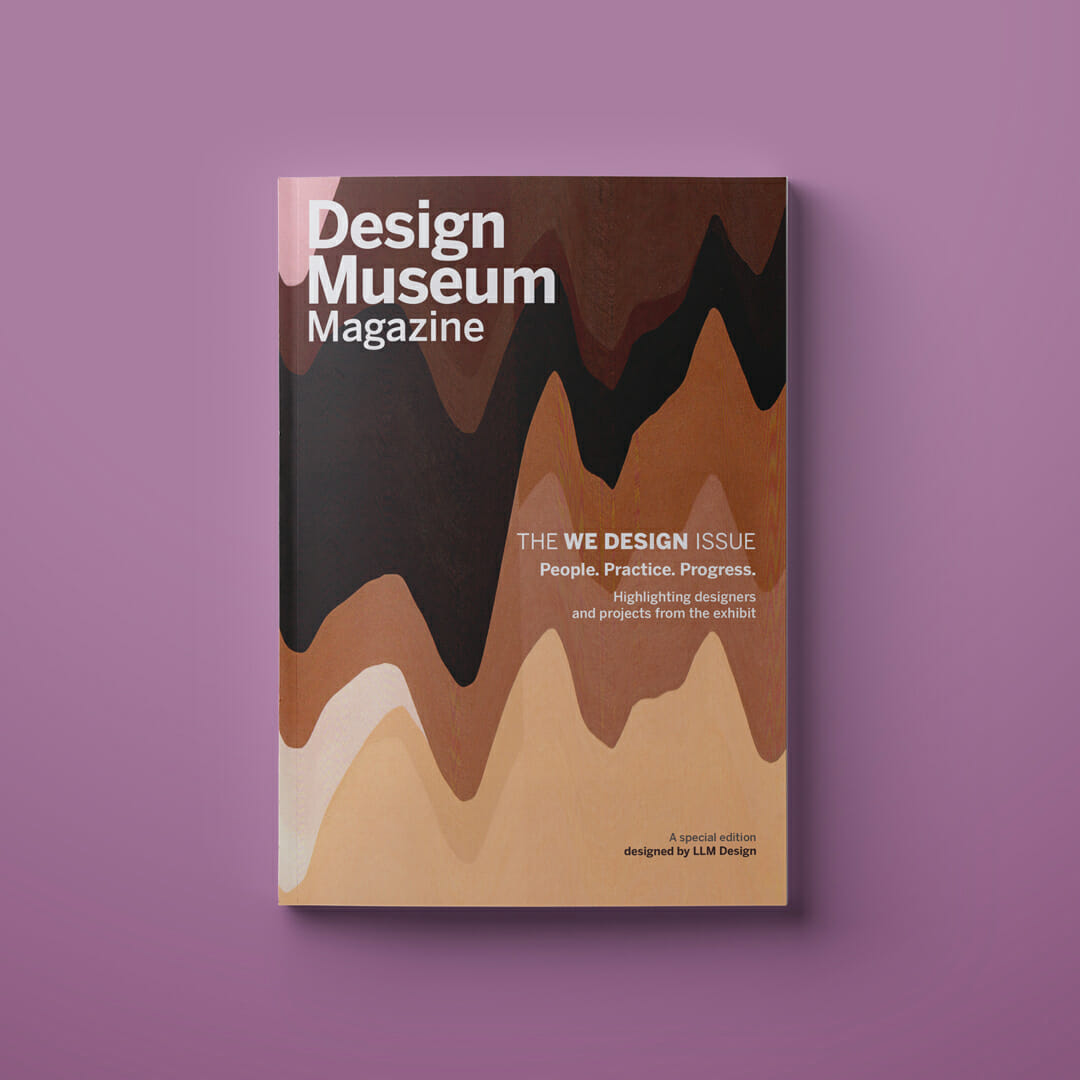 Design in Government Issue on a yellow background