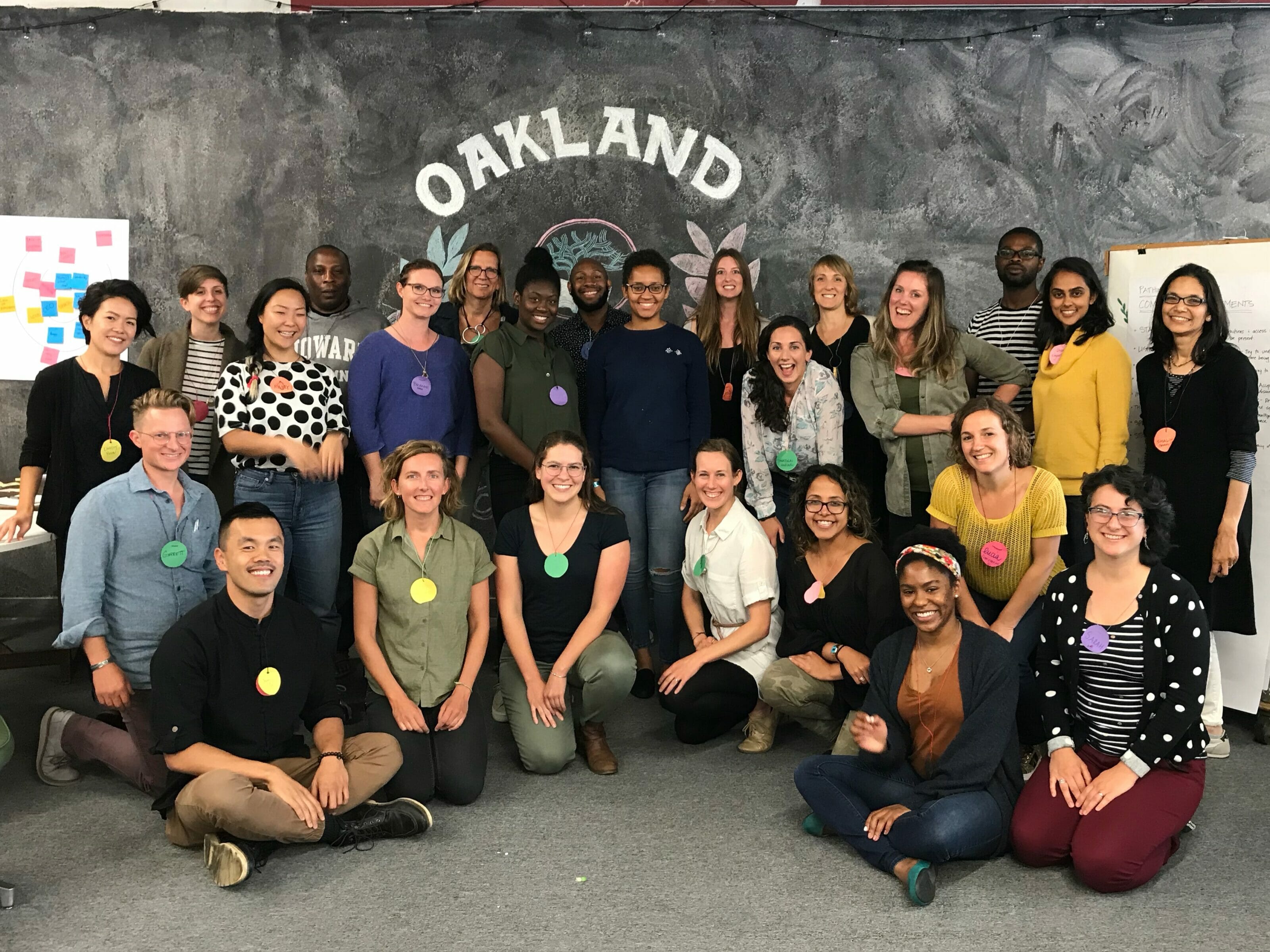 Group photo of Pathways to Equity In Person Fellowship 2018-2019 Open Architecture Collaborative.