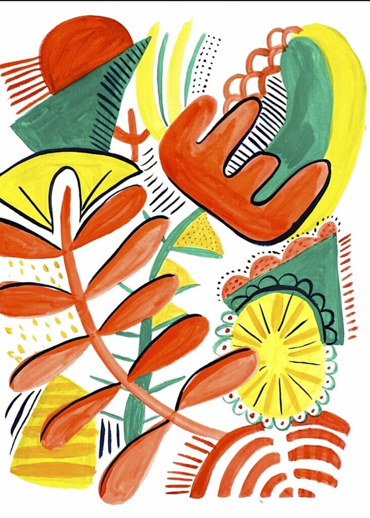 Catherine Clarke abstract Illustration