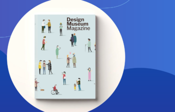 Graphic of potential Design Museum Magazing cover for the Inclusive Design Issue illustrating a diverse collection of people with a variety of identities.